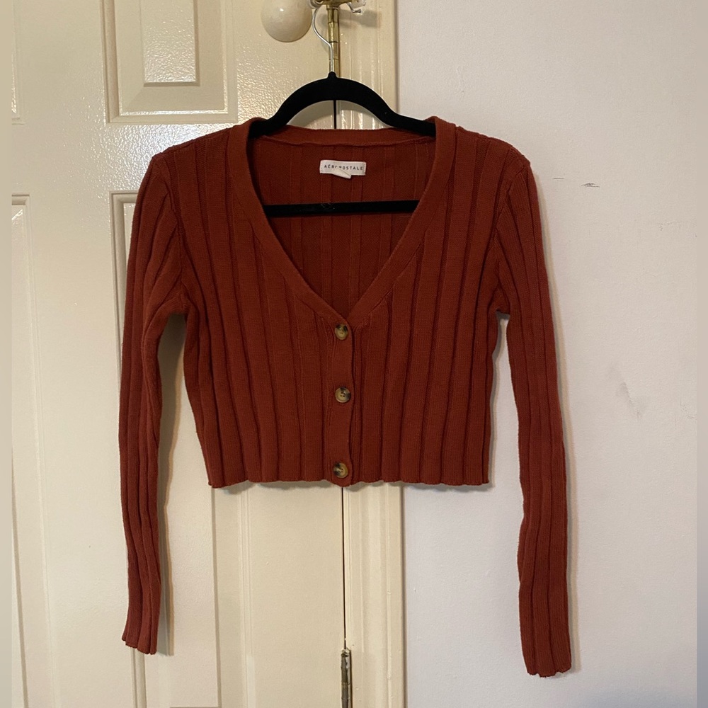 Cropped Aeropostale Cardigan